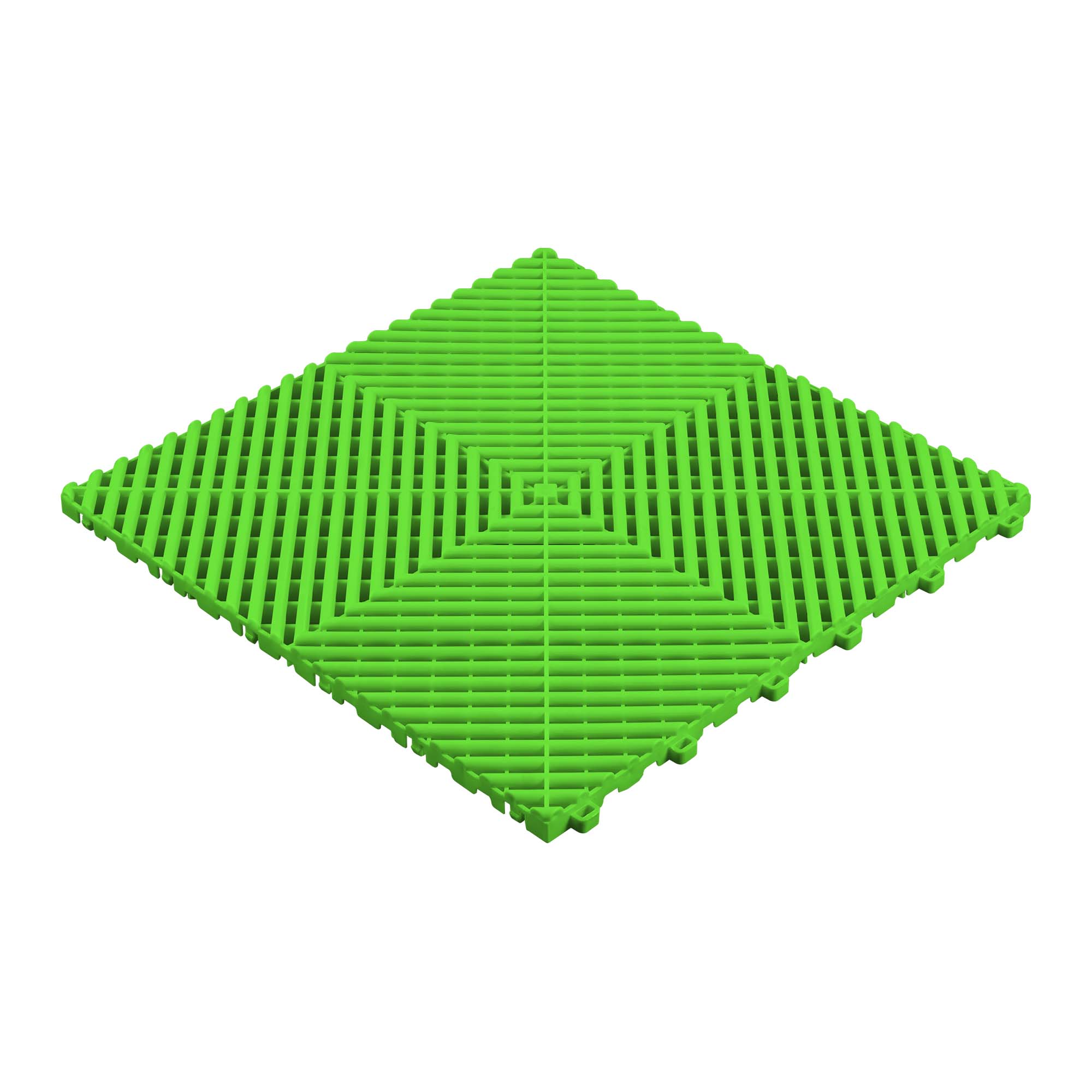 BALDOSA VERDE PERFORADA DE PP PARA SUELO - Imagen 2