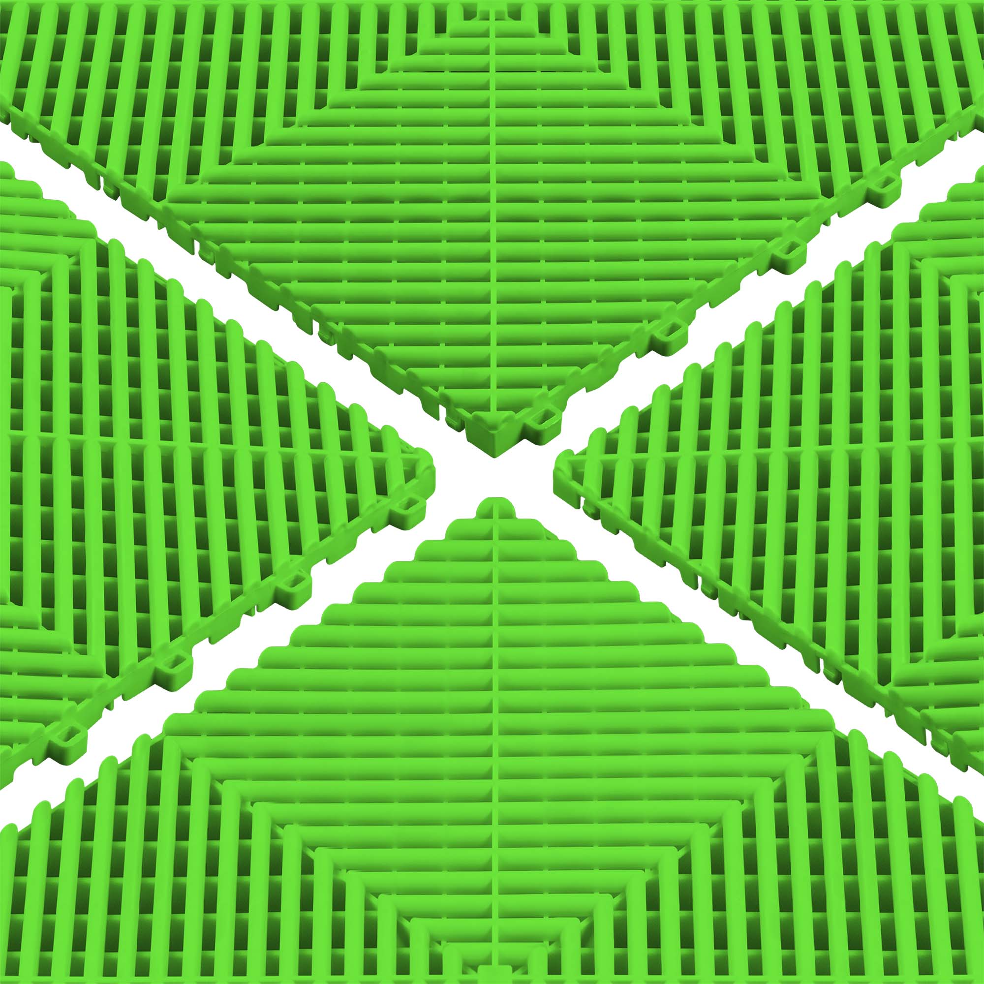 BALDOSA VERDE PERFORADA DE PP PARA SUELO - Imagen 3