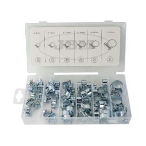 ESTUCHE DE ABRAZADERAS MINI PARA TUBOS 56PCS