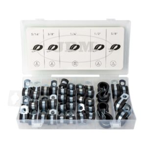 ESTUCHE DE ABRAZADERAS DE PLÁSTICO PARA TUBOS 42PCS