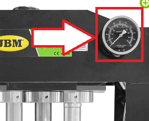 MANOMETRO PARA PRENSA DE 20TON (REF.53590)